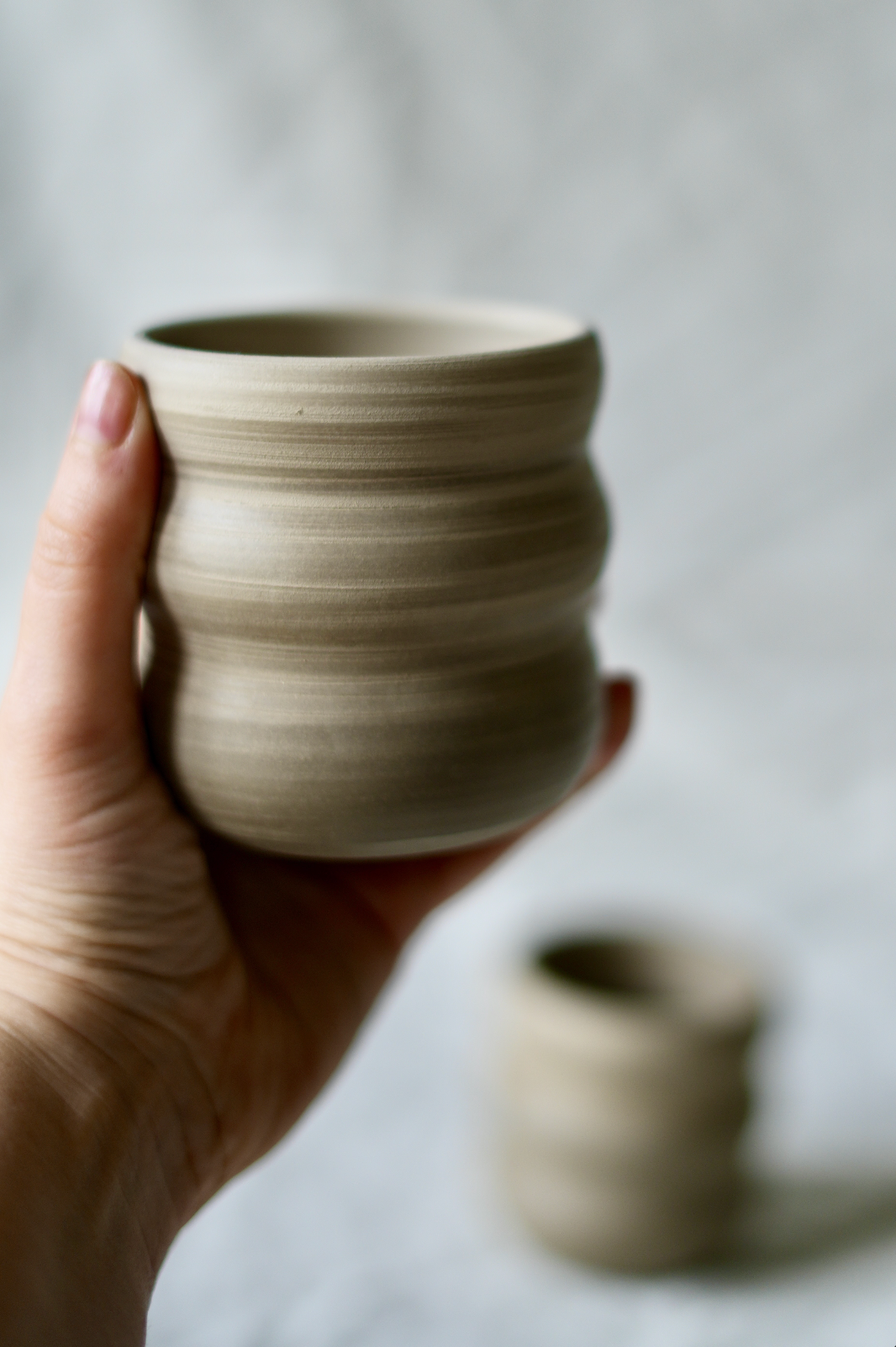 DIY Pottery Painting - 2 bubbel kopjes